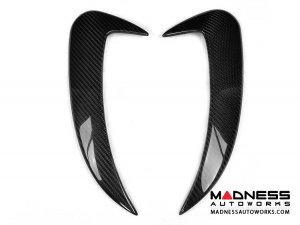 Mercedes-Benz C-Class W205 Sport AMG Rear Bumper Fins - Carbon Fiber Mercedes-Benz C-Class W205 Sport AMG Rear Bumper Fins - Carbon Fiber